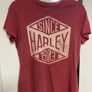 Harley-Davidson Maroon Graphic Tee